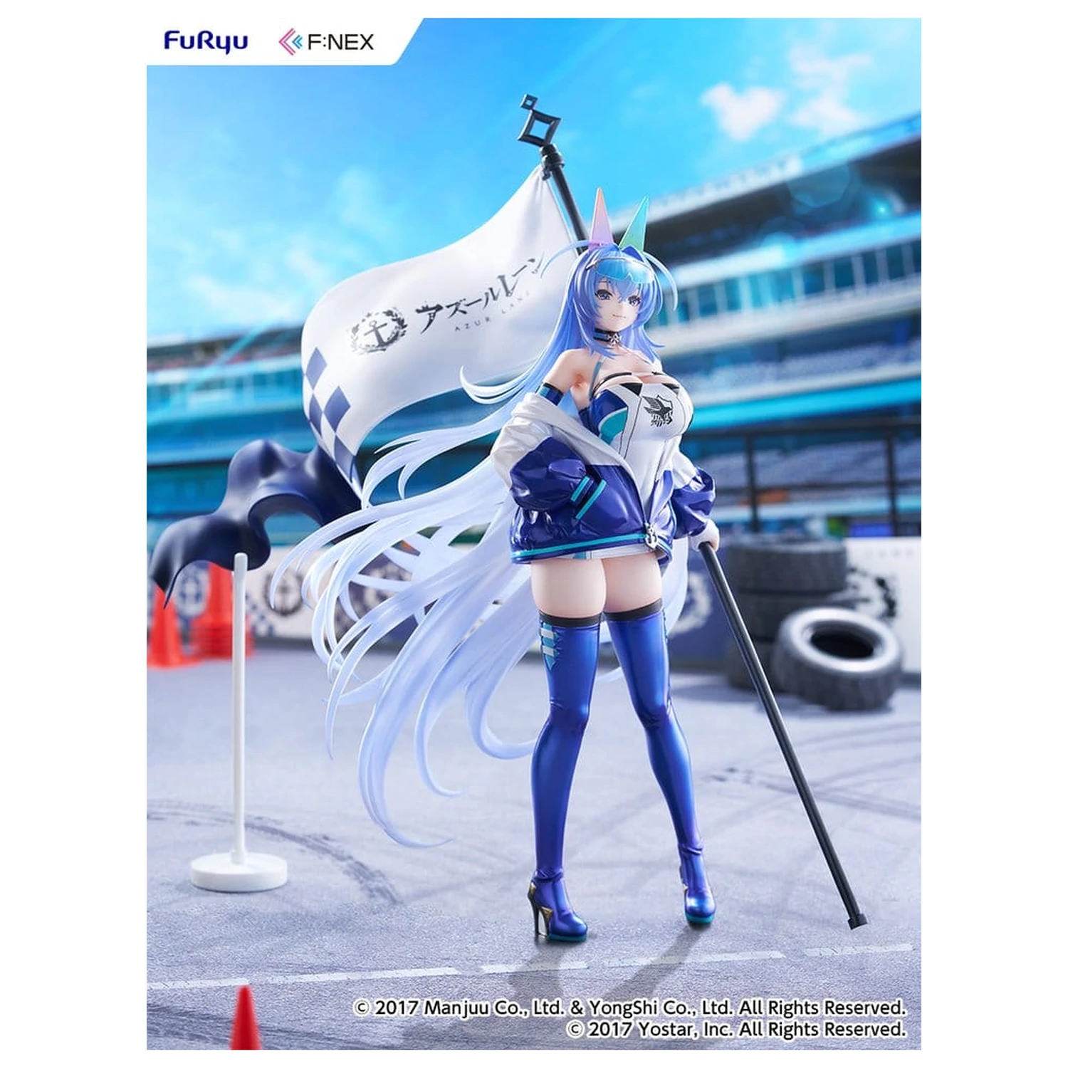 Azur Lane PVC figura 1/7 New Jersey IRF2024 Ver. 30 cm fotografija proizvoda