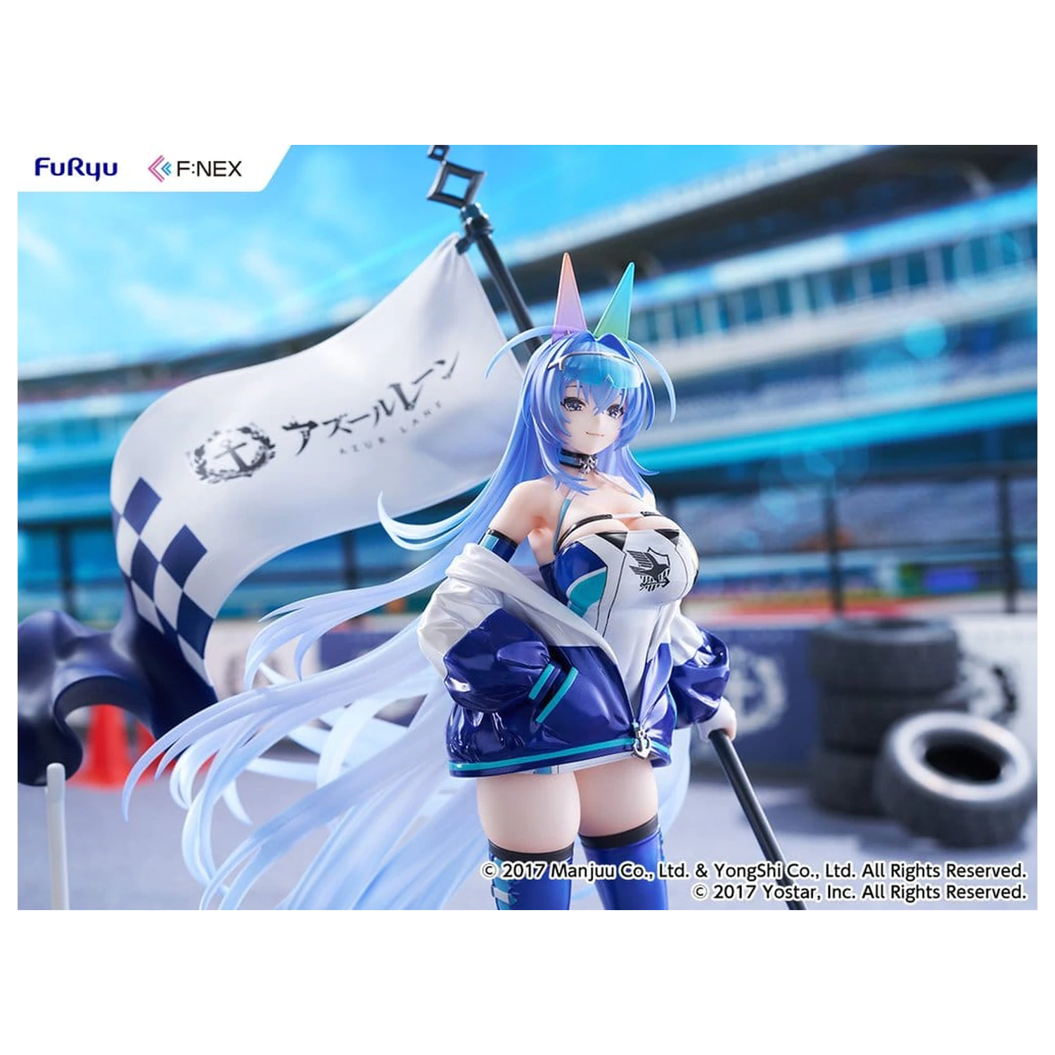 Azur Lane PVC figura 1/7 New Jersey IRF2024 Ver. 30 cm fotografija proizvoda