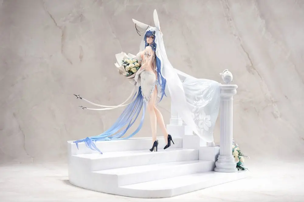 Azur Lane PVC Kip 1/7 New Jersey Snow-White Ceremony Ver. 35 cm fotografija proizvoda