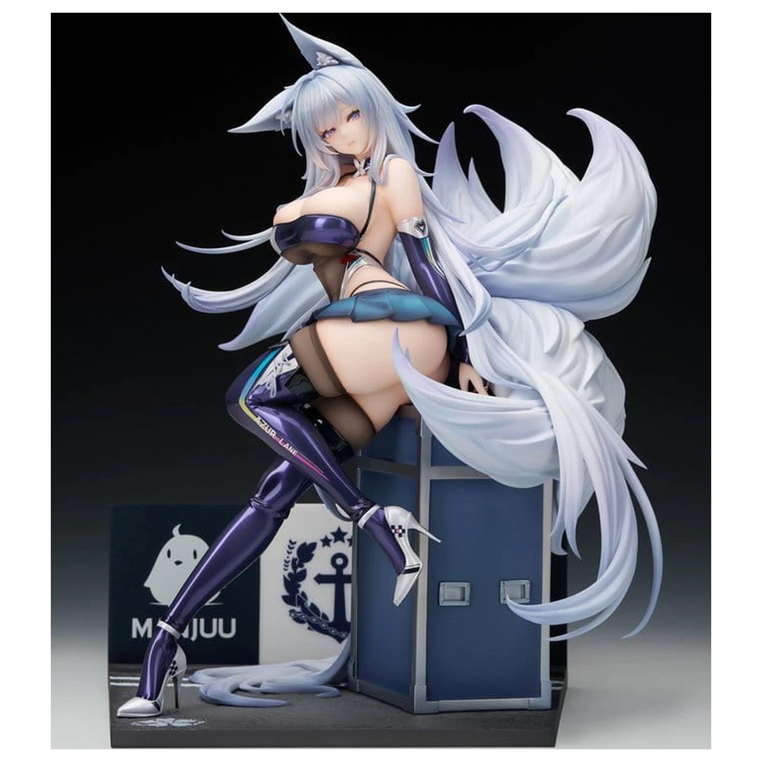 Azur Lane PVC figura 1/7 Shinano Moonlit Chrome Ver. Akrilno specijalno izdanje s postoljem za prikaz 25 cm fotografija proizvoda