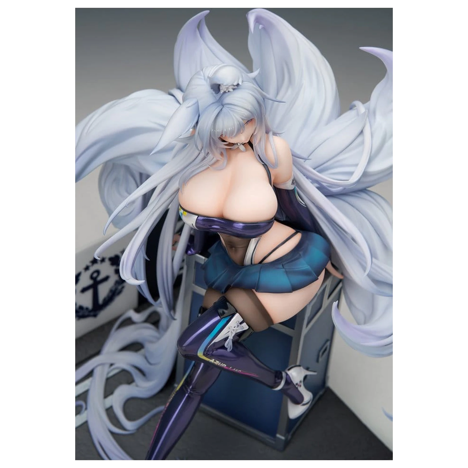Azur Lane PVC figura 1/7 Shinano Moonlit Chrome Ver. Akrilno specijalno izdanje s postoljem za prikaz 25 cm fotografija proizvoda