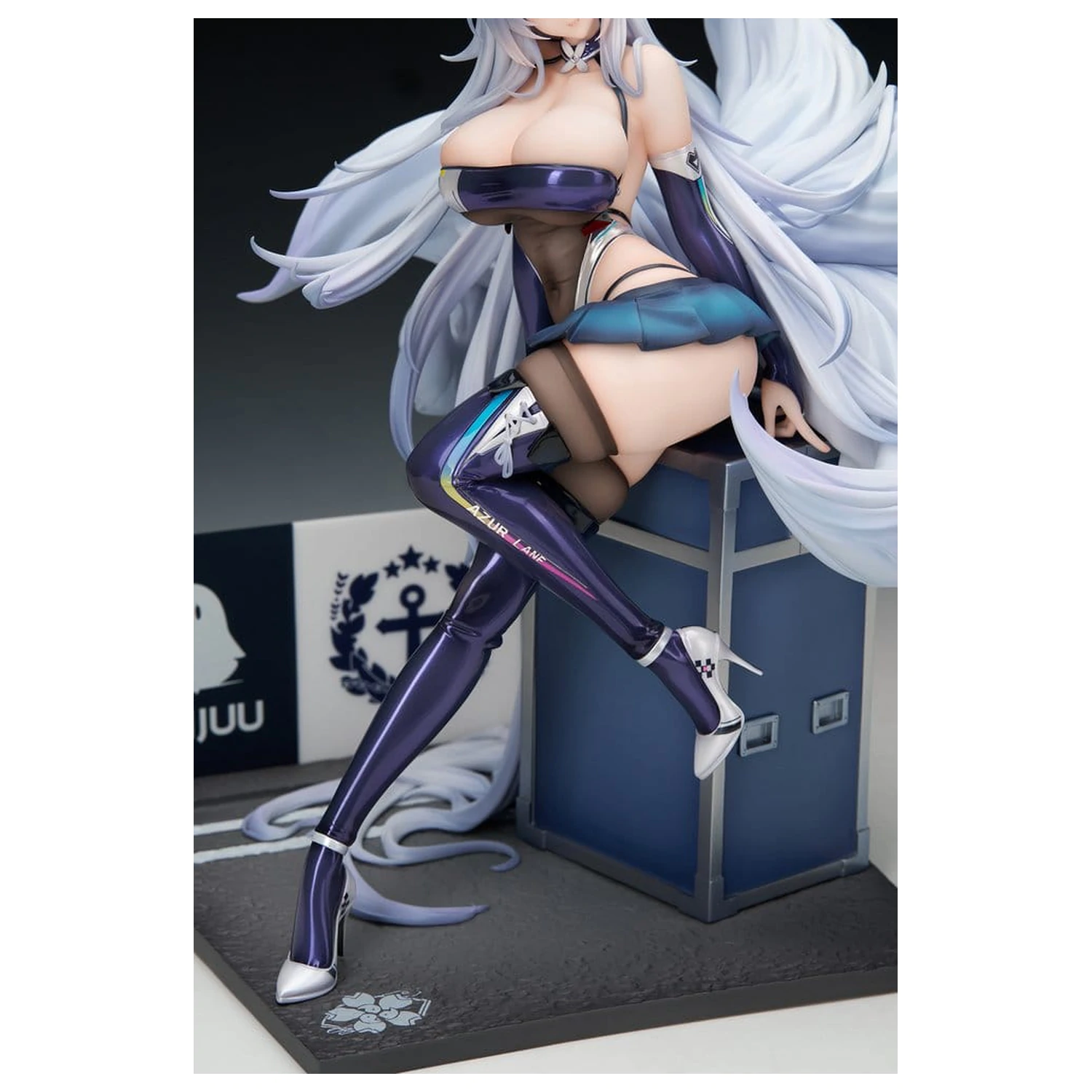 Azur Lane PVC figura 1/7 Shinano Moonlit Chrome Ver. Akrilno specijalno izdanje s postoljem za prikaz 25 cm fotografija proizvoda