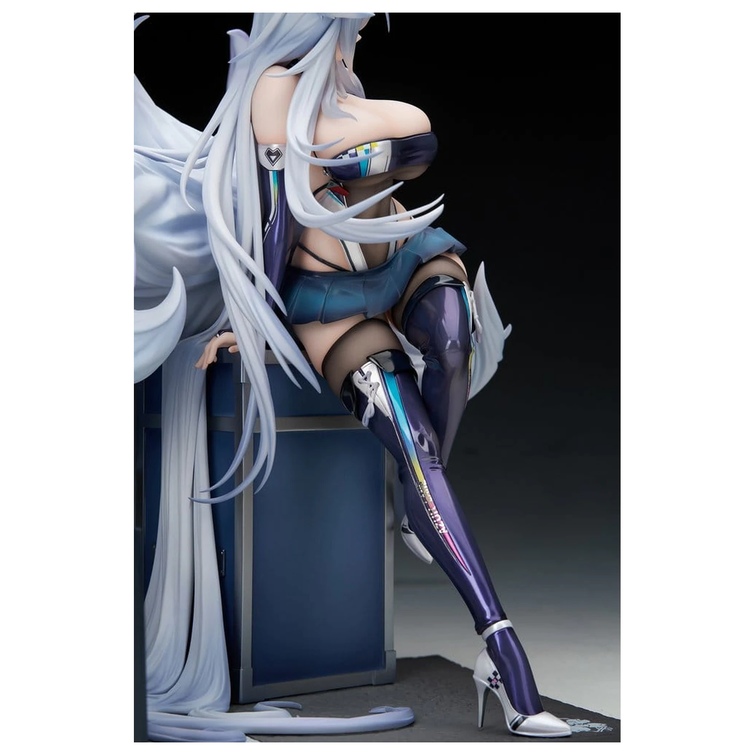 Azur Lane PVC figura 1/7 Shinano Moonlit Chrome Ver. 25 cm fotografija proizvoda