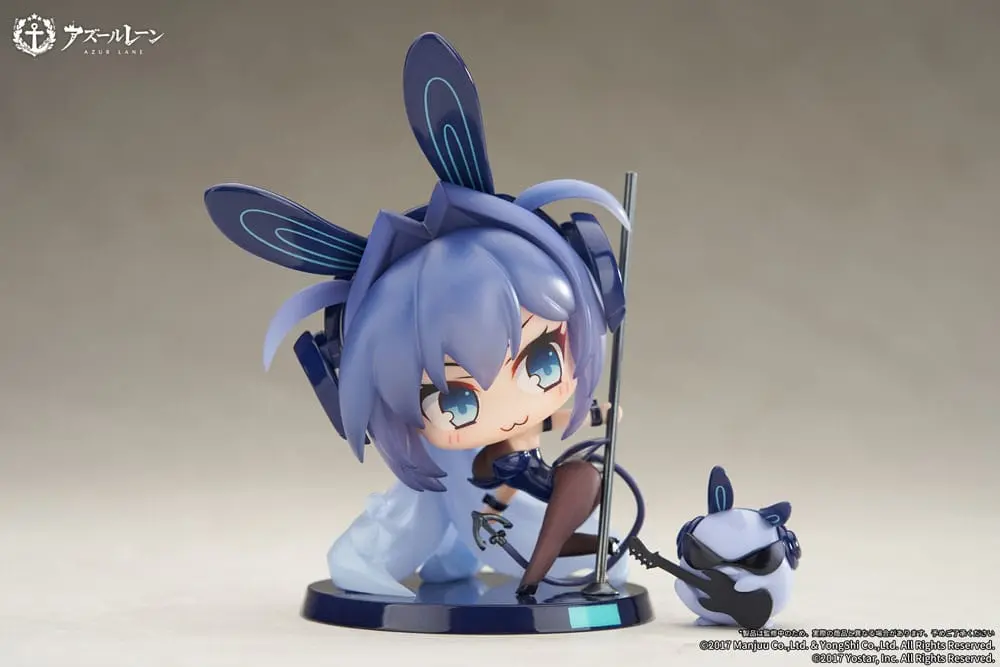 Azur Lane PVC Figura Deformirana JUUs Time Chibi New Jersey 8 cm fotografija proizvoda