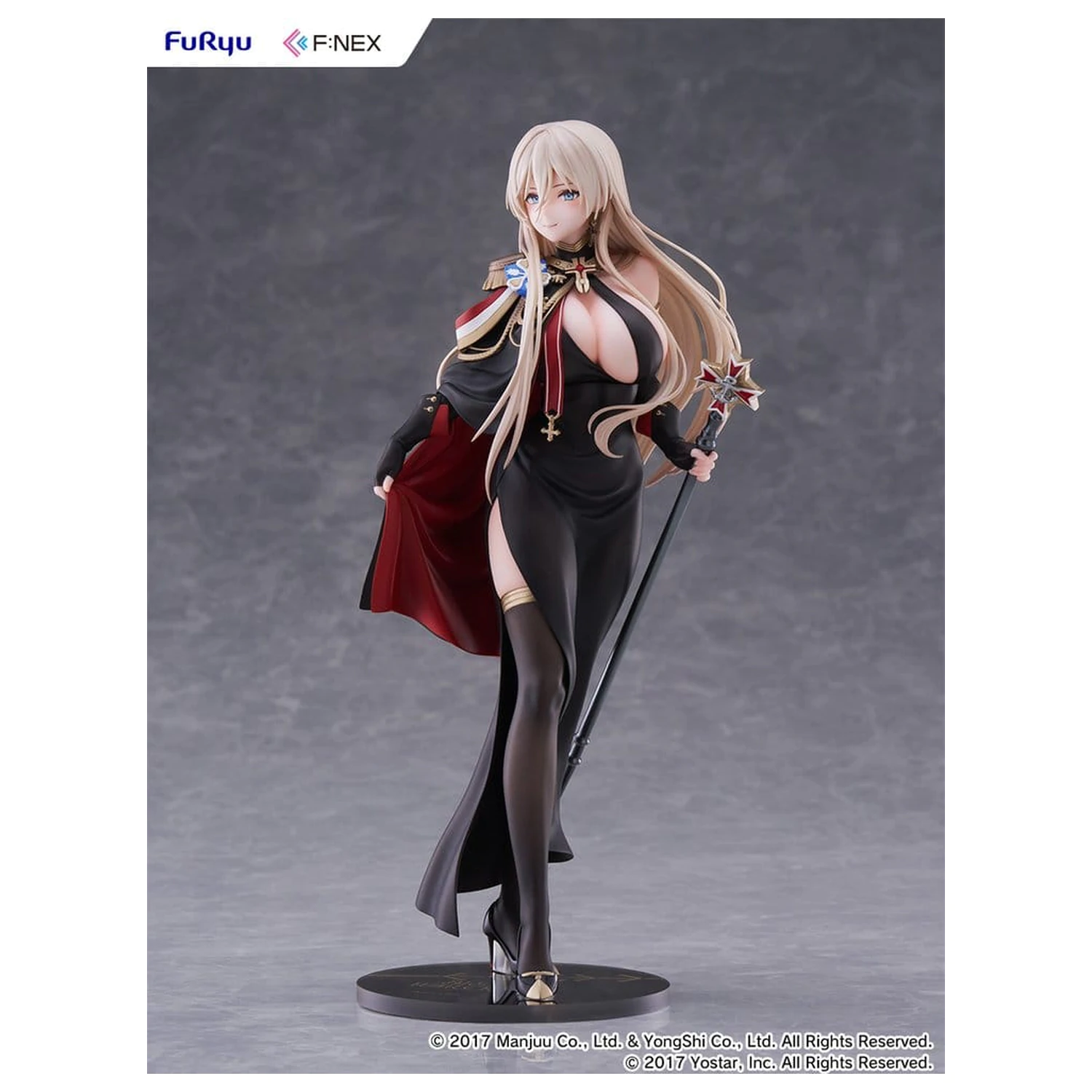 Azur Lane F:NEX PVC figura 1/7 Bismarck Formal Dress Ver. 25 cm fotografija proizvoda