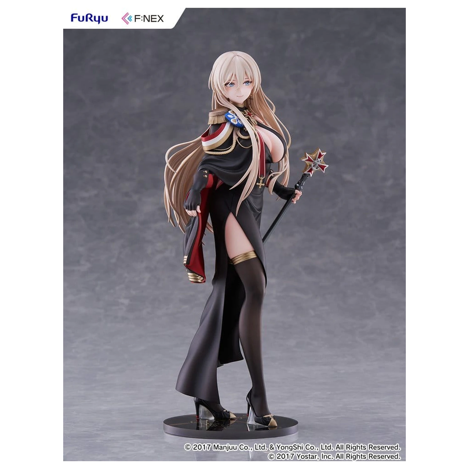 Azur Lane F:NEX PVC figura 1/7 Bismarck Formal Dress Ver. 25 cm fotografija proizvoda