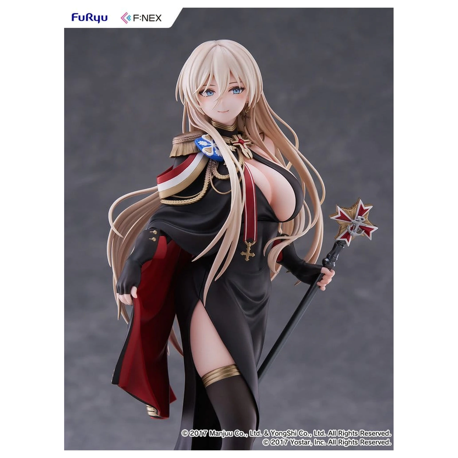 Azur Lane F:NEX PVC figura 1/7 Bismarck Formal Dress Ver. 25 cm fotografija proizvoda