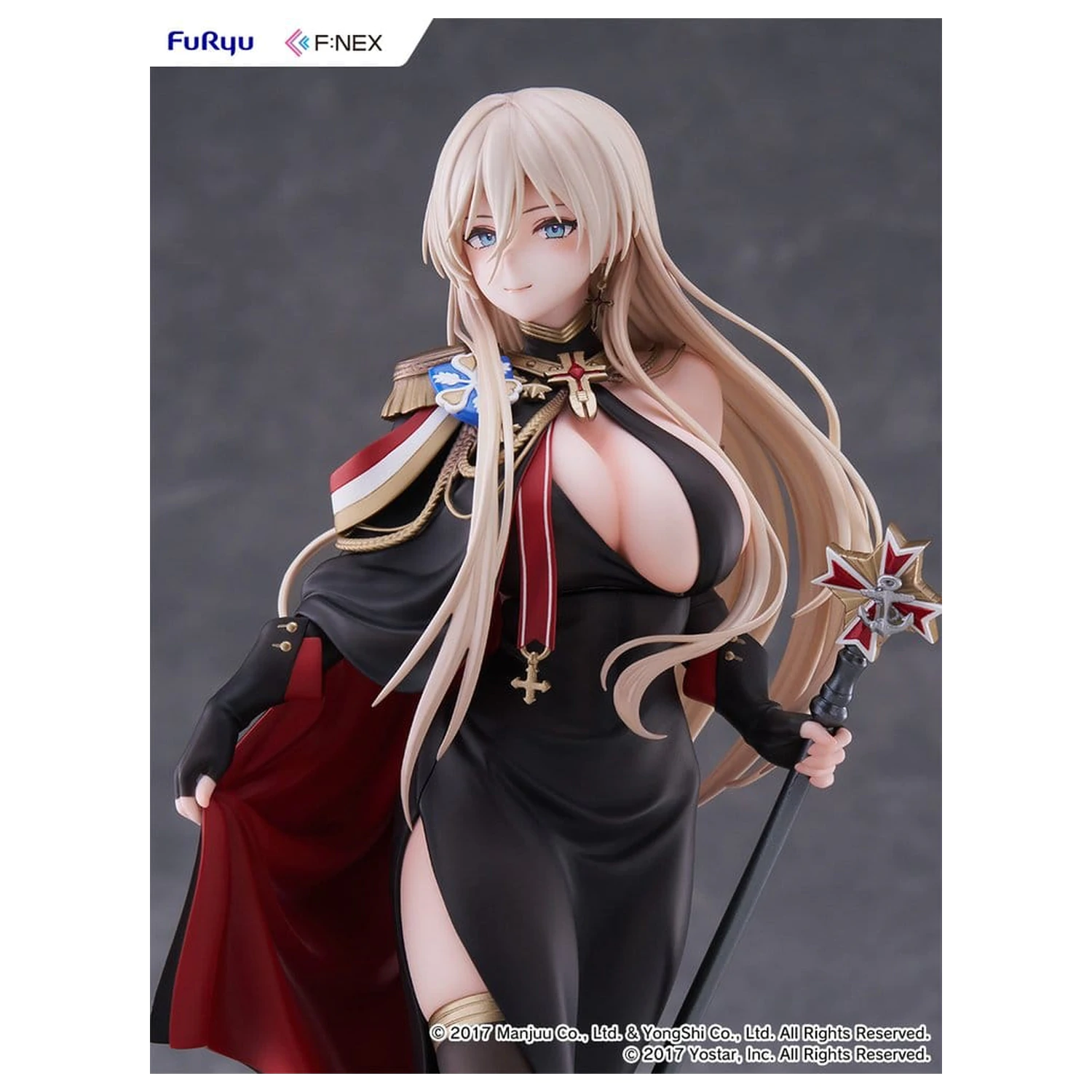 Azur Lane F:NEX PVC figura 1/7 Bismarck Formal Dress Ver. 25 cm fotografija proizvoda