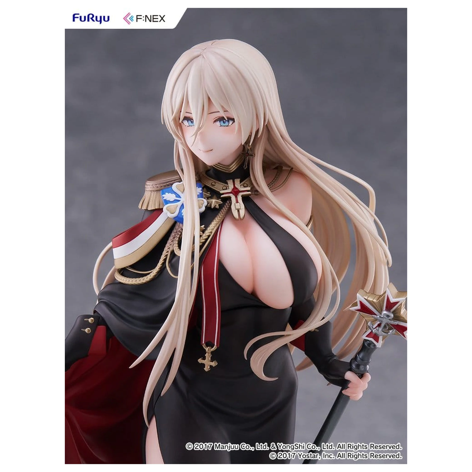 Azur Lane F:NEX PVC figura 1/7 Bismarck Formal Dress Ver. 25 cm fotografija proizvoda