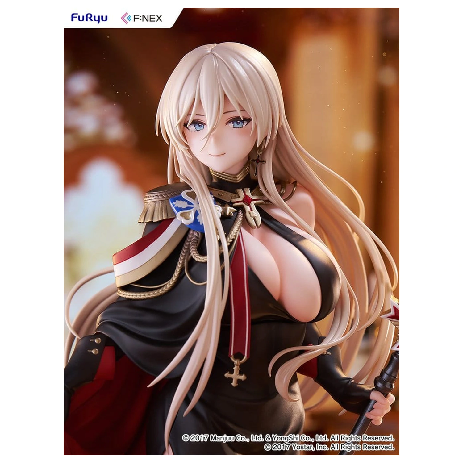 Azur Lane F:NEX PVC figura 1/7 Bismarck Formal Dress Ver. 25 cm fotografija proizvoda