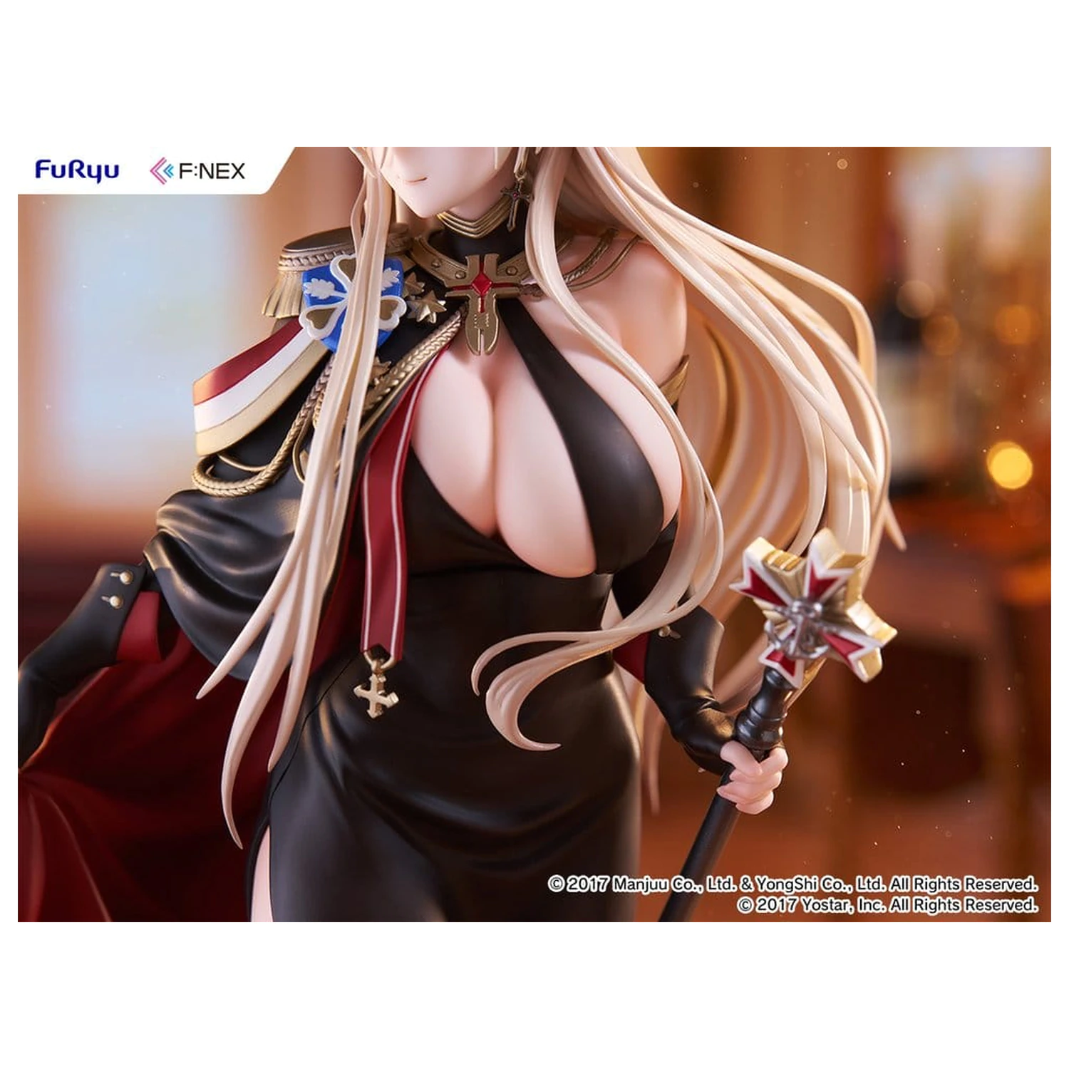 Azur Lane F:NEX PVC figura 1/7 Bismarck Formal Dress Ver. 25 cm fotografija proizvoda
