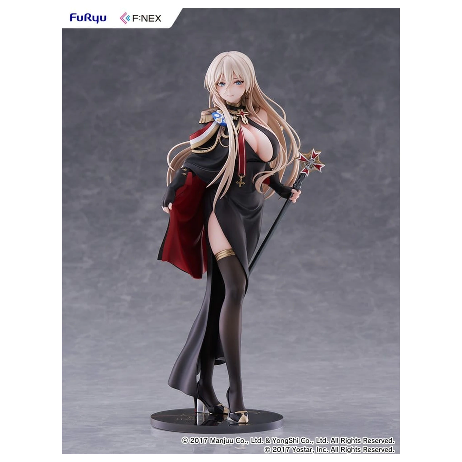 Azur Lane F:NEX PVC figura 1/7 Bismarck Formal Dress Ver. 25 cm fotografija proizvoda