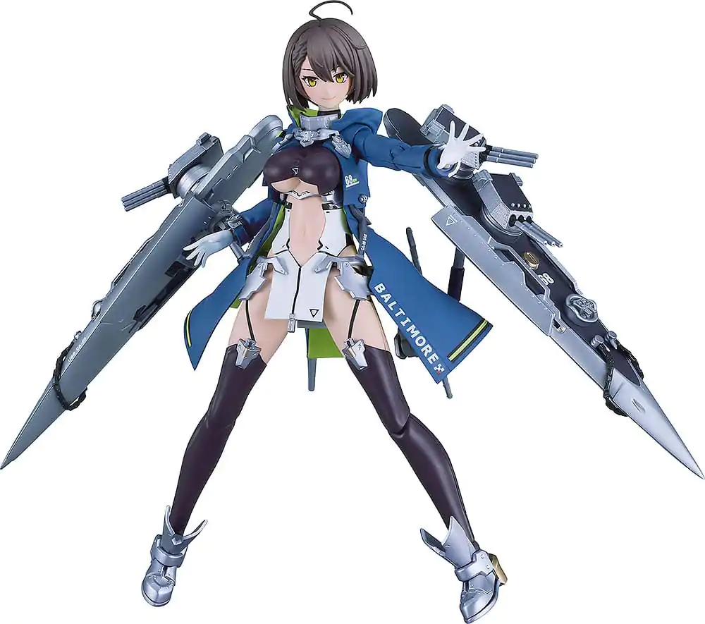 Azur Lane Plastični Model Kit PLAMATEA Baltimore 16 cm fotografija proizvoda