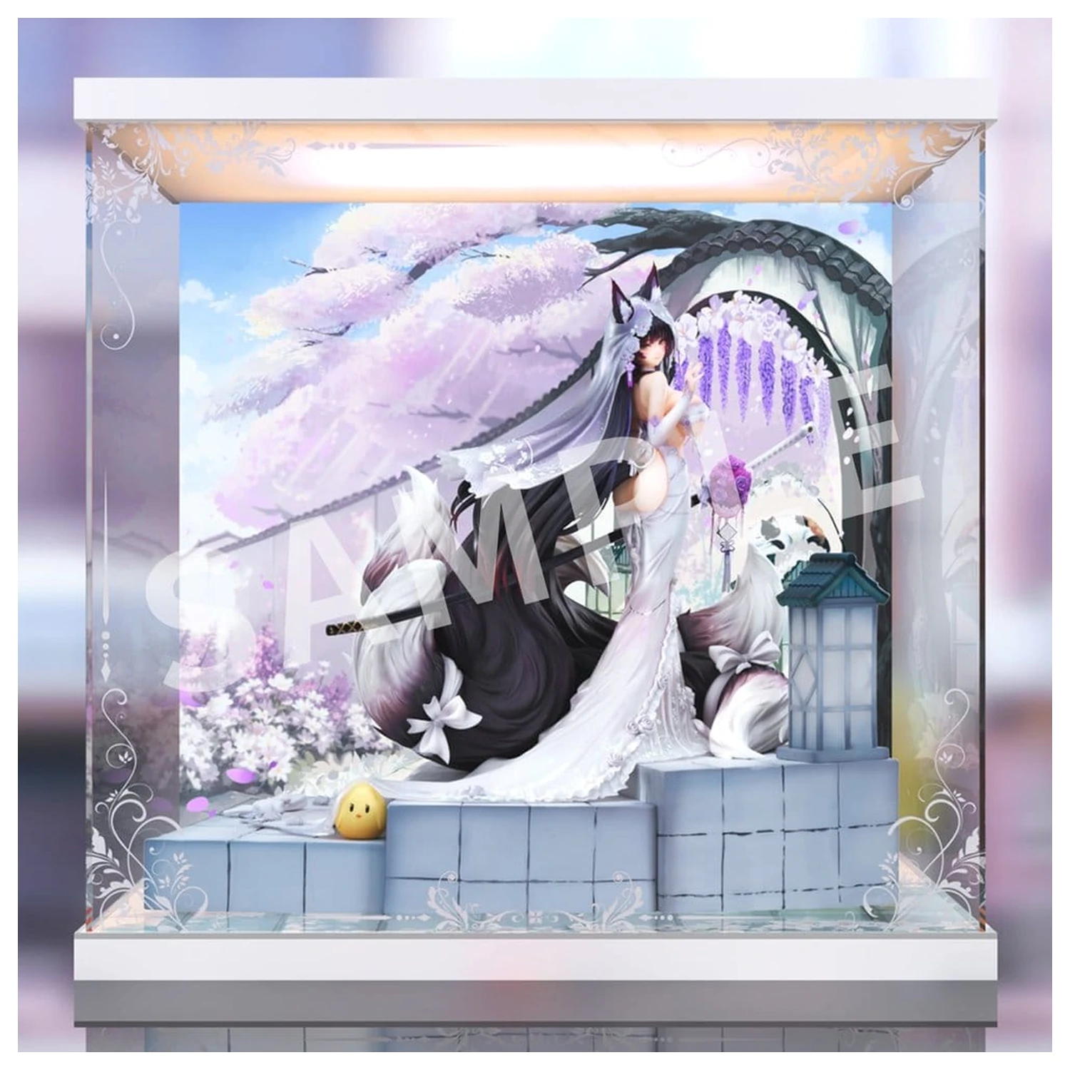 Azur Lane PVC figura Musashi Purest Wisteria Ver. Akrilno specijalno izdanje 36 cm fotografija proizvoda