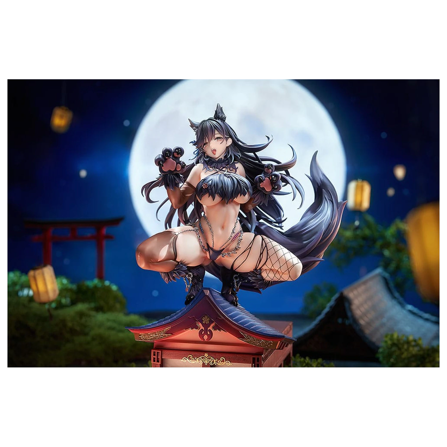 Azur Lane PVC kip 1/7 Atago: Full Moon's Feral Wolf Ver. 24 cm fotografija proizvoda