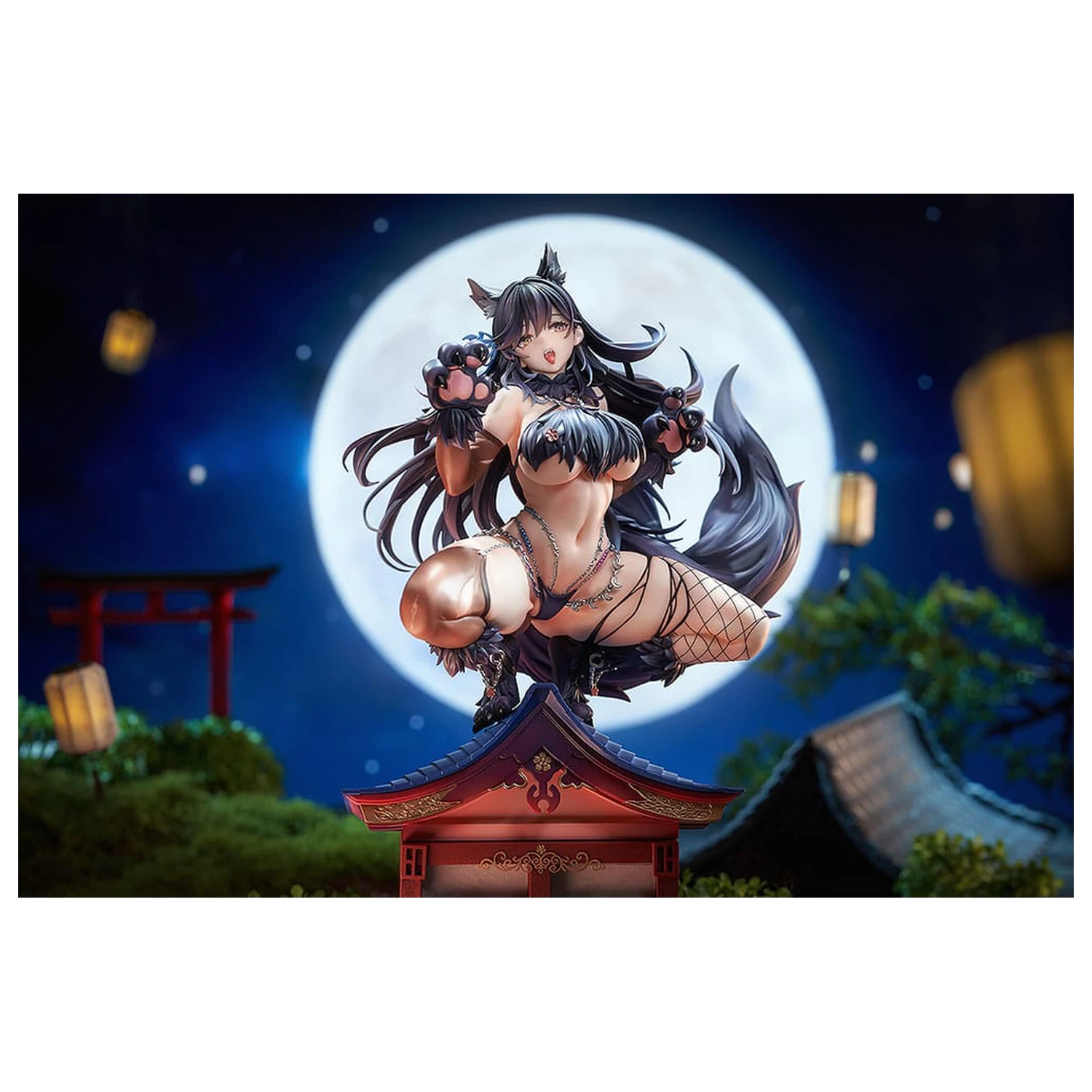 Azur Lane PVC kip 1/7 Atago: Full Moon's Feral Wolf Ver. 24 cm fotografija proizvoda