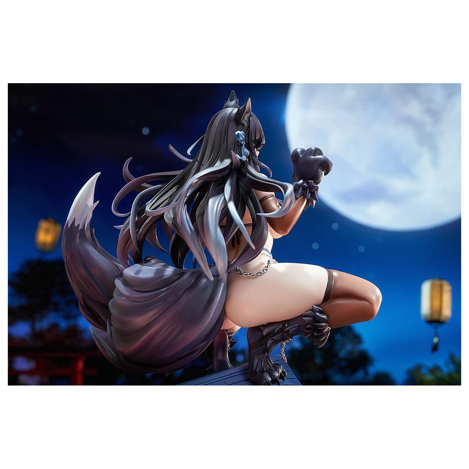 Azur Lane PVC kip 1/7 Atago: Full Moon's Feral Wolf Ver. 24 cm fotografija proizvoda