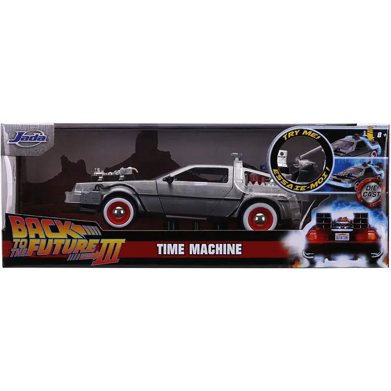 Back to the Future 3 DeLorean automobil fotografija proizvoda