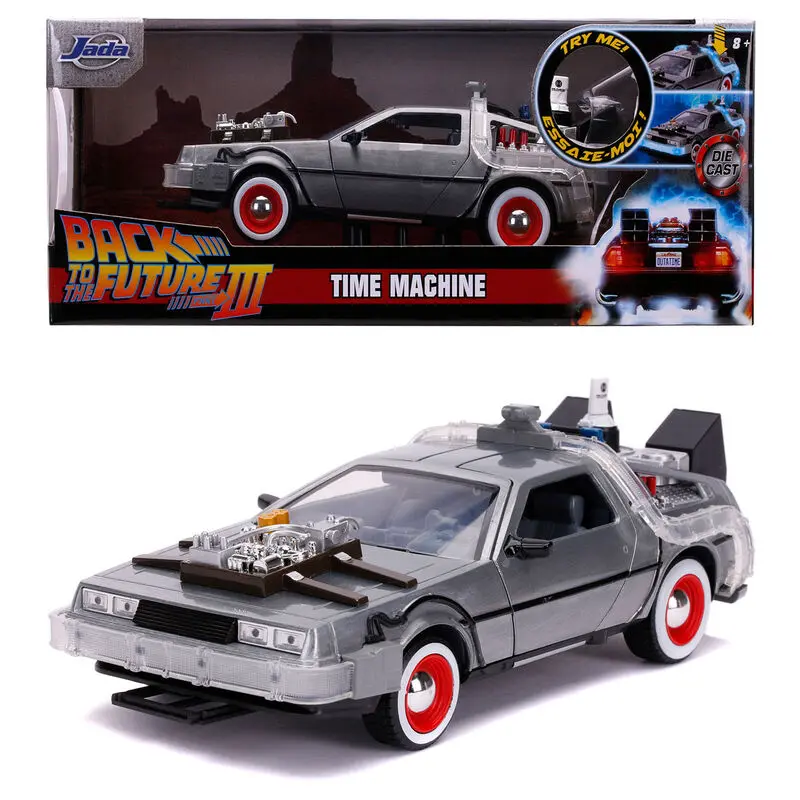 Back to the Future 3 DeLorean automobil fotografija proizvoda