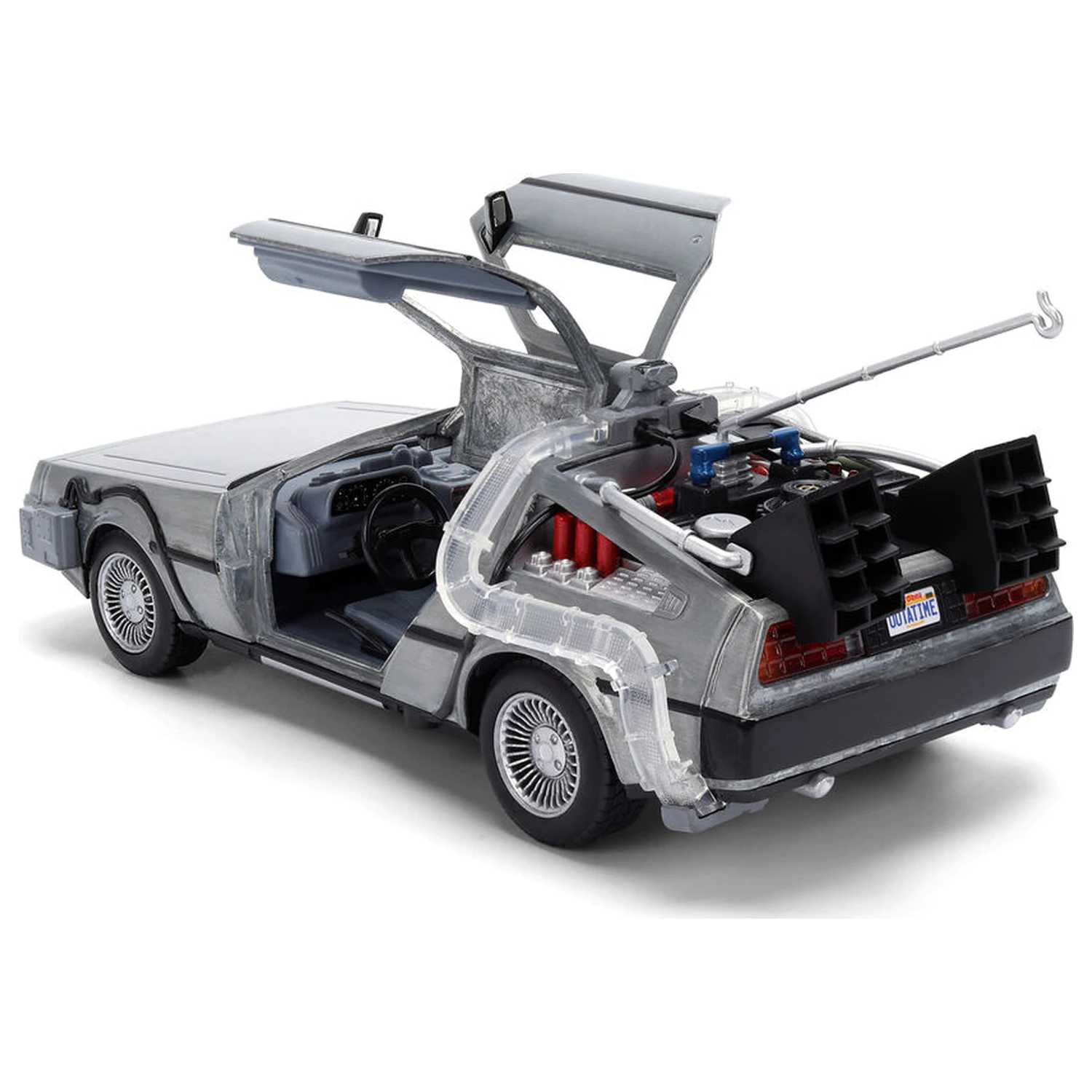 Back to the Future 40th Anniversary Time Machine Hollywood Rides DeLorean replika fotografija proizvoda