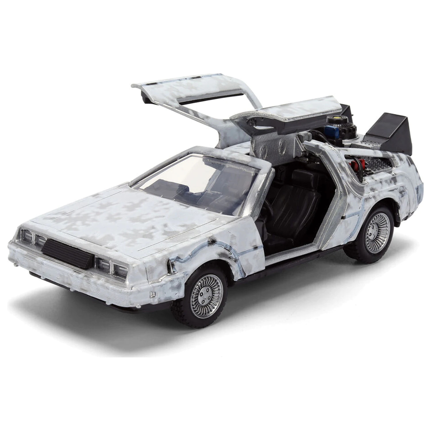 Back to the Future 40th Anniversary Time Machine Ice Effect DeLorean replika fotografija proizvoda
