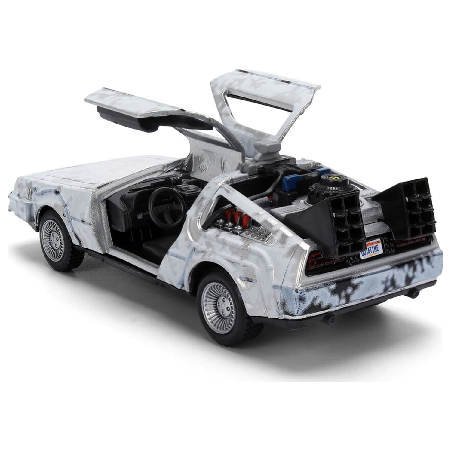 Back to the Future 40th Anniversary Time Machine Ice Effect DeLorean replika fotografija proizvoda
