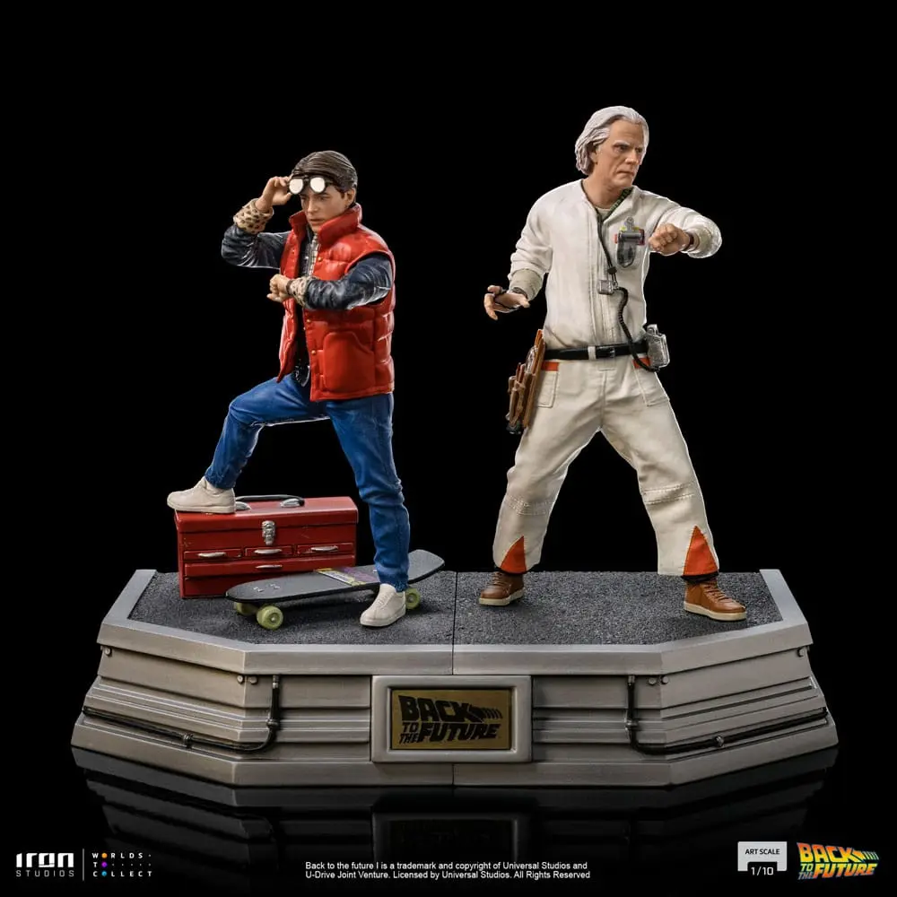 Back to the Future Art Scale Statua 1/10 Doc Brown 22 cm fotografija proizvoda