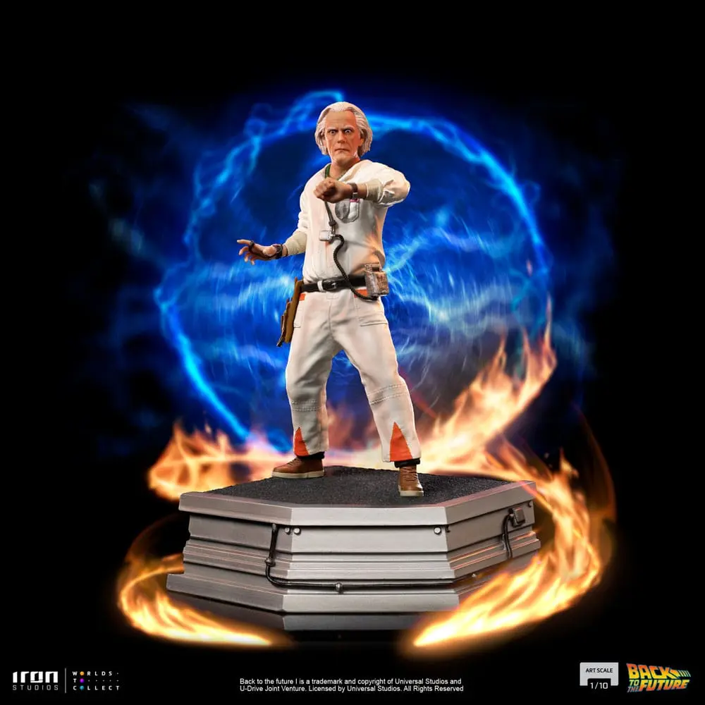Back to the Future Art Scale Statua 1/10 Doc Brown 22 cm fotografija proizvoda