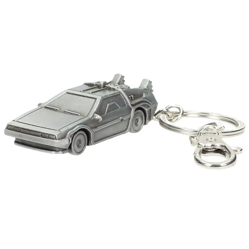 Povratak u budućnost Metalni privjesak za ključeve DeLorean 7 cm fotografija proizvoda