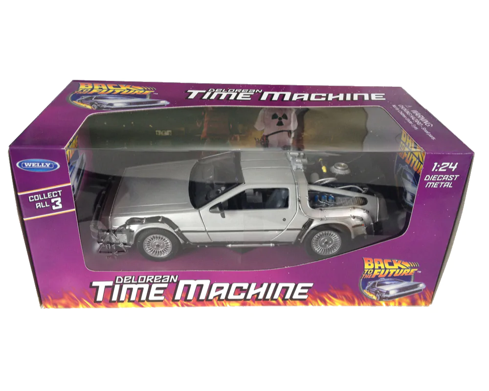 Back to the Future Diecast Model 1/24 '81 DeLorean LK Coupe Lijevani model fotografija proizvoda