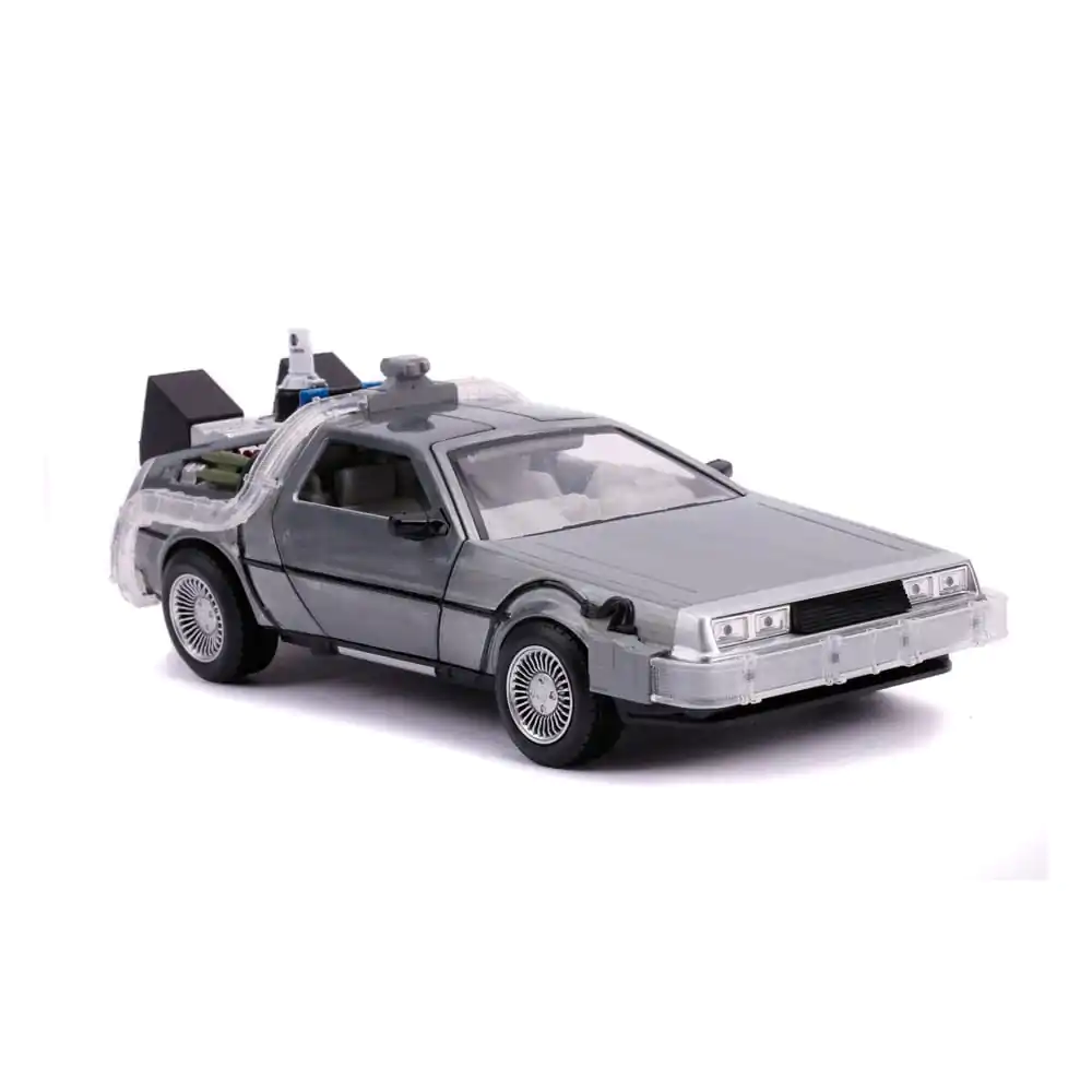 Back to the Future 2 Model od lijevanog metala 1/24 Model vremenskog stroja 2 fotografija proizvoda