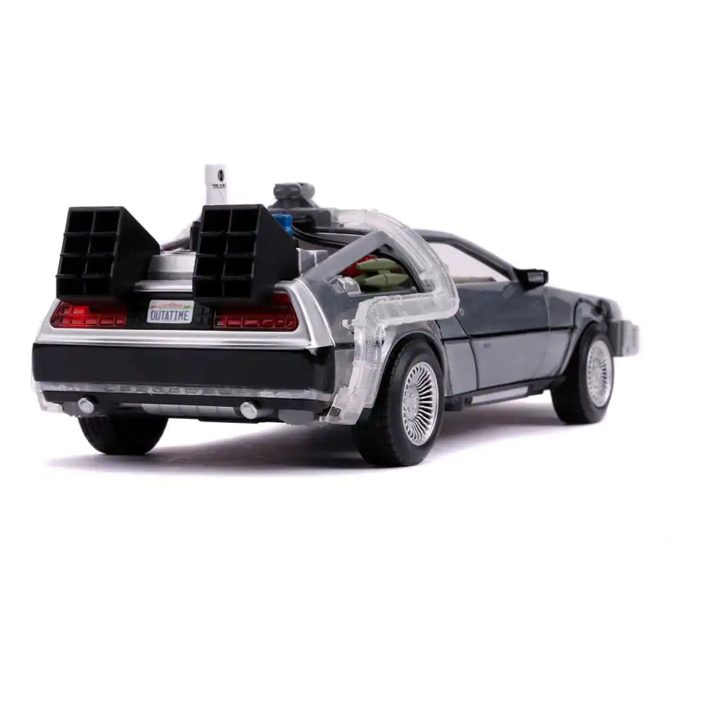 Back to the Future 2 Model od lijevanog metala 1/24 Model vremenskog stroja 2 fotografija proizvoda