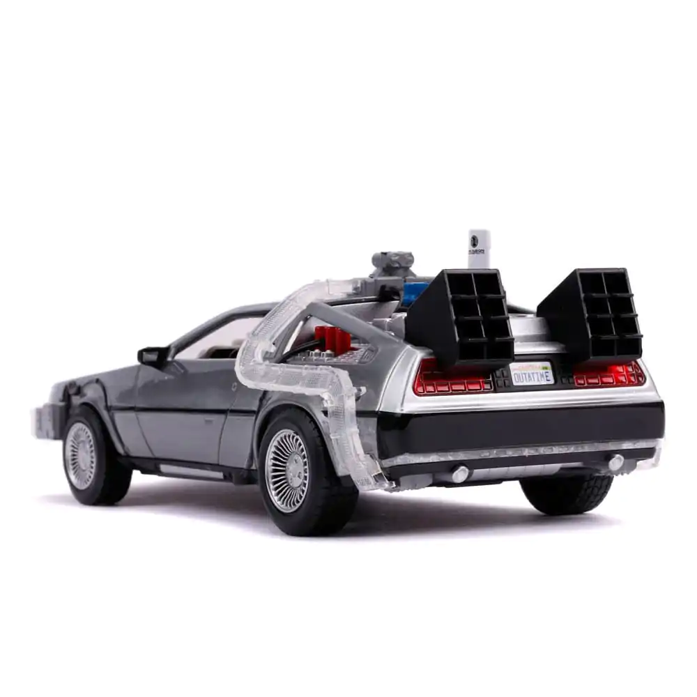 Back to the Future 2 Model od lijevanog metala 1/24 Model vremenskog stroja 2 fotografija proizvoda