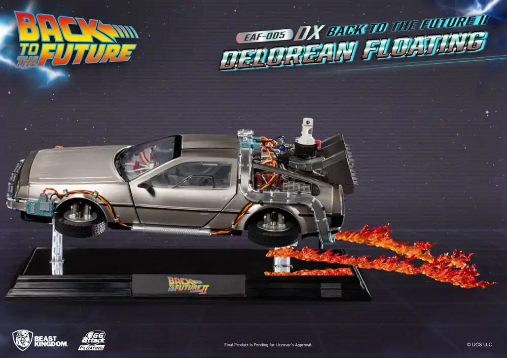 Back to the Future Egg Attack Floating Statue Back to the Future II DeLorean Deluxe verzija 20 cm fotografija proizvoda