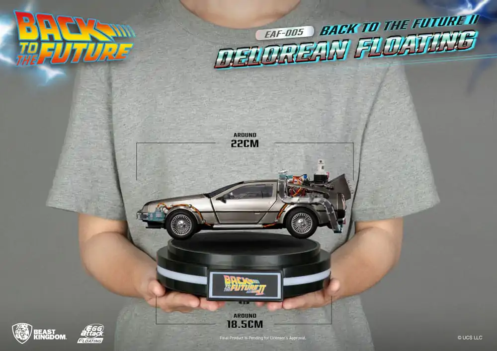 Back to the Future Egg Attack Plutajući kip Back to the Future II DeLorean Standard Version 20 cm fotografija proizvoda