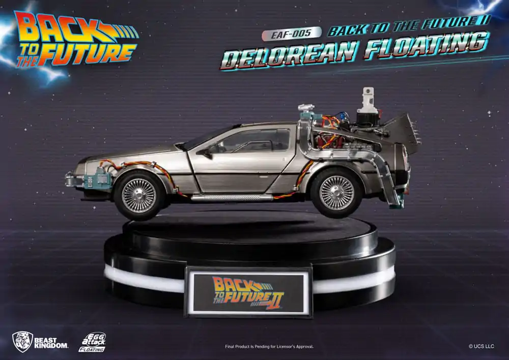 Back to the Future Egg Attack Plutajući kip Back to the Future II DeLorean Standard Version 20 cm fotografija proizvoda