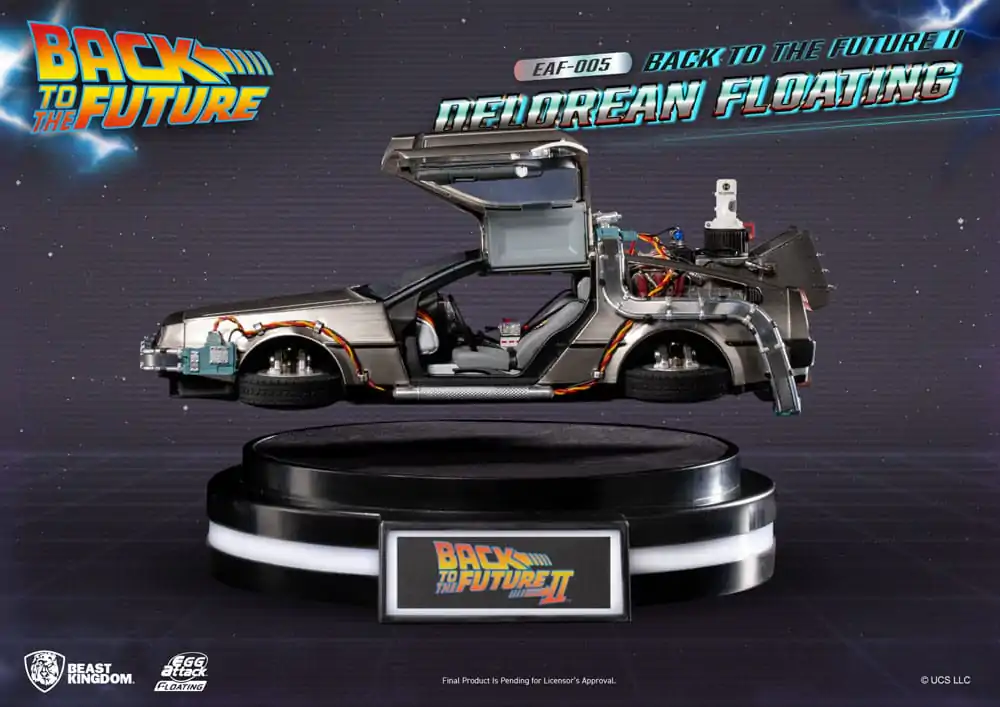 Back to the Future Egg Attack Plutajući kip Back to the Future II DeLorean Standard Version 20 cm fotografija proizvoda