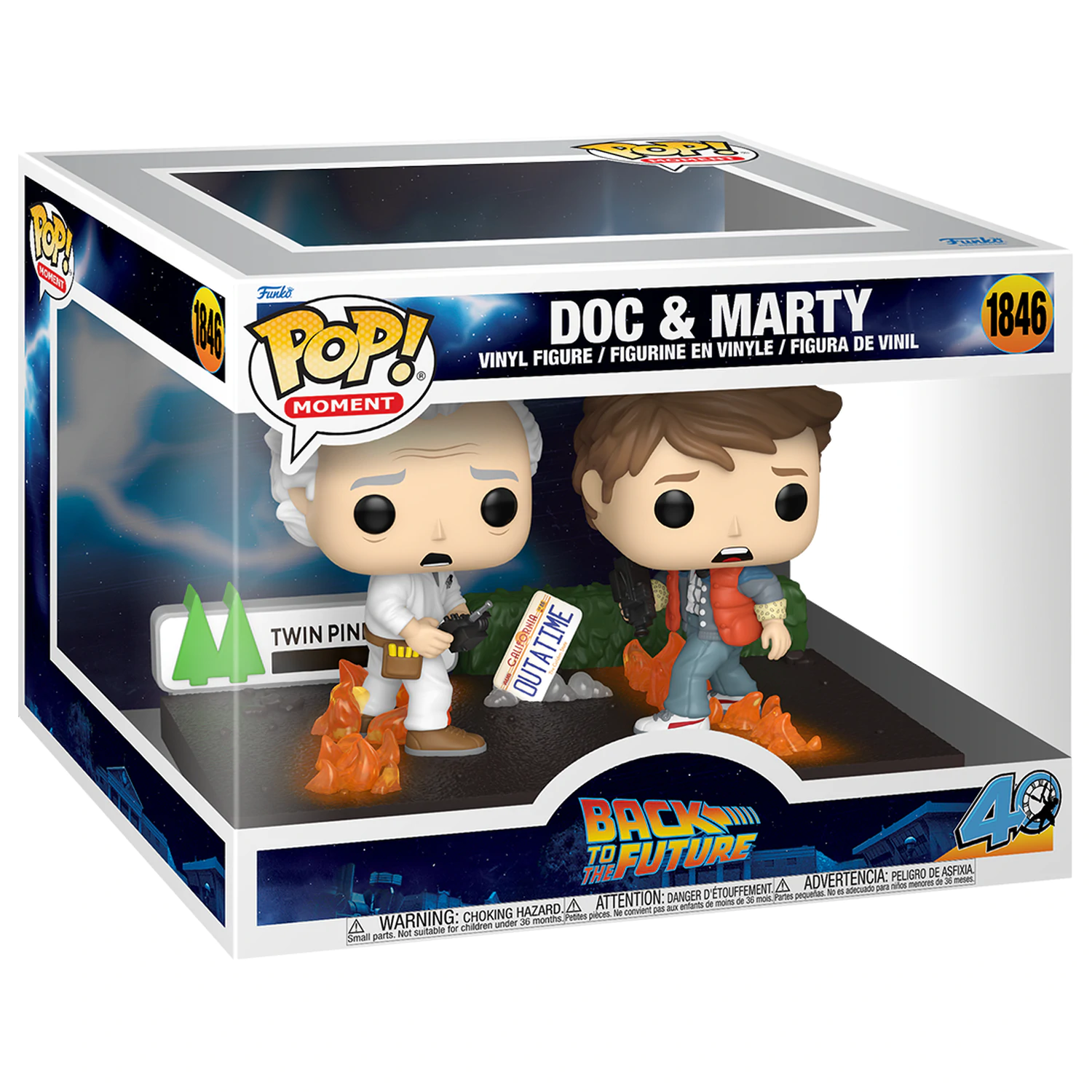 Povratak u budućnost Funko POP Moments Vinyl Figure Figurice Doc&Marty 9 cm fotografija proizvoda