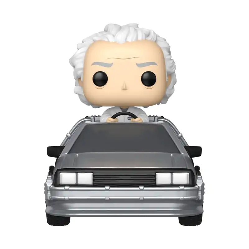 Back to the Future Funko POP! Rides Deluxe Vinil Figura Doc s Vremeplovom 9 cm fotografija proizvoda