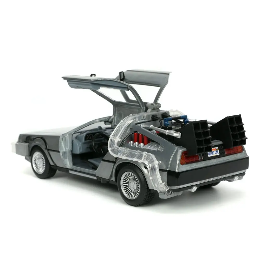 Back to the Future Hollywood Rides Diecast Model 1/24 Back to the Future 1 Vremeplov fotografija proizvoda