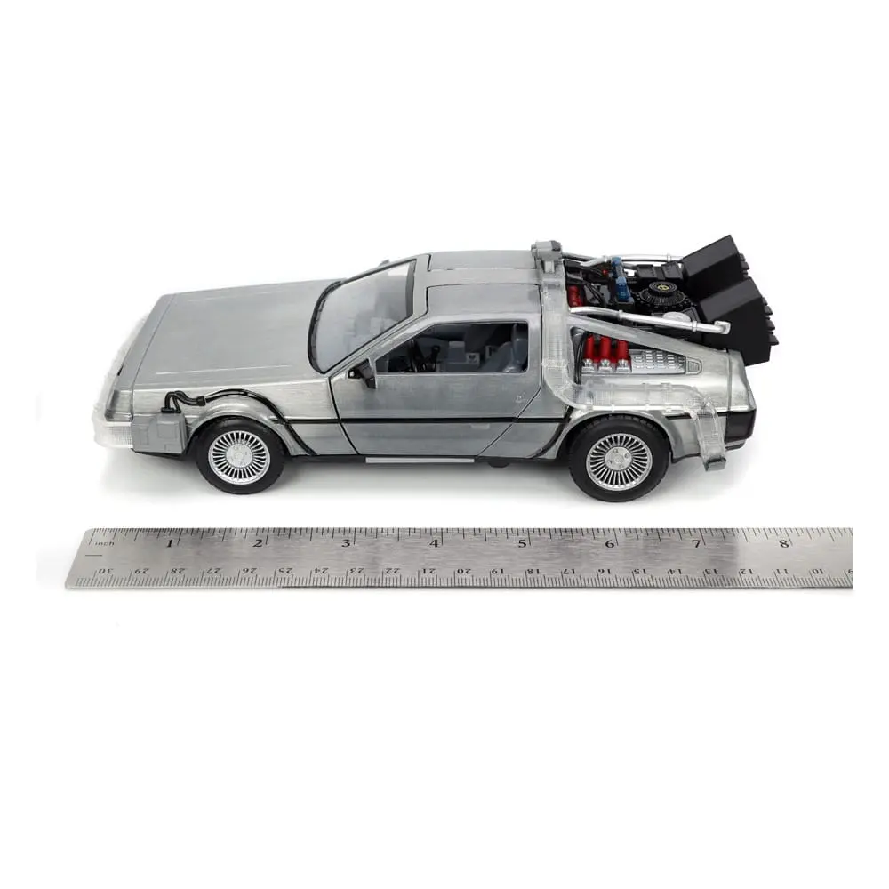 Back to the Future Hollywood Rides Diecast Model 1/24 Back to the Future 1 Vremeplov fotografija proizvoda