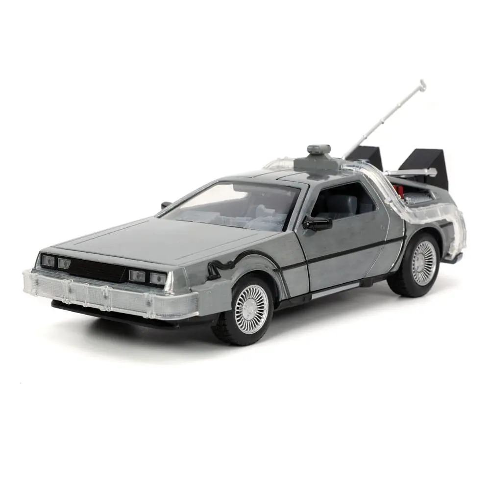 Back to the Future Hollywood Rides Diecast Model 1/24 Back to the Future 1 Vremeplov fotografija proizvoda