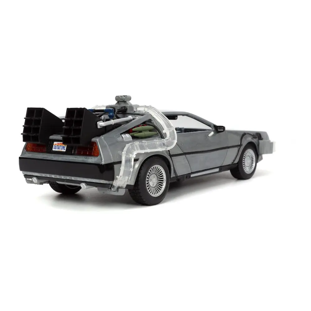 Back to the Future Hollywood Rides Diecast Model 1/24 Back to the Future 1 Vremeplov fotografija proizvoda