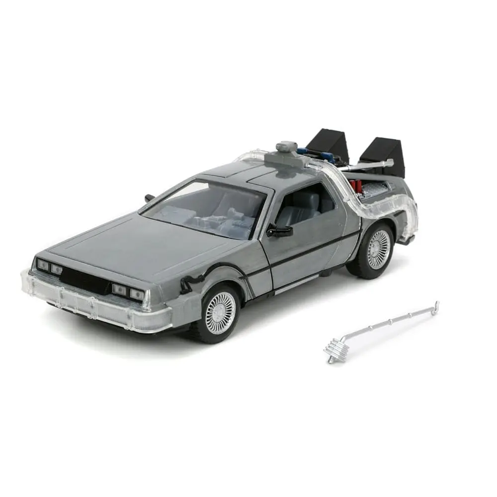 Back to the Future Hollywood Rides Diecast Model 1/24 Back to the Future 1 Vremeplov fotografija proizvoda