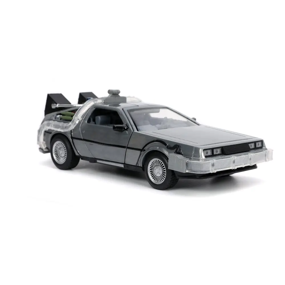 Back to the Future Hollywood Rides Diecast Model 1/24 Back to the Future 1 Vremeplov fotografija proizvoda