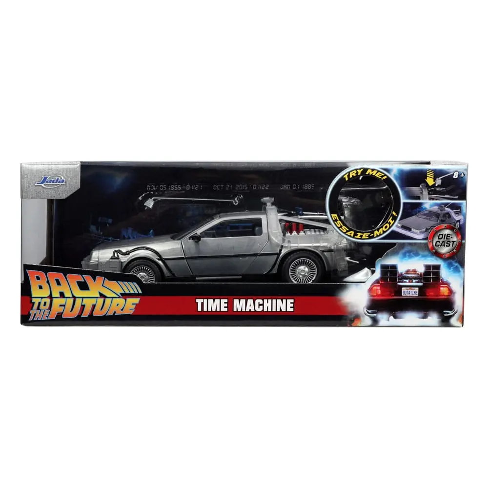 Back to the Future Hollywood Rides Diecast Model 1/24 Back to the Future 1 Vremeplov fotografija proizvoda