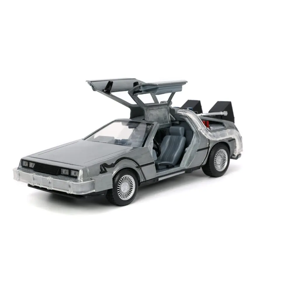 Back to the Future Hollywood Rides Diecast Model 1/24 Back to the Future 1 Vremeplov fotografija proizvoda