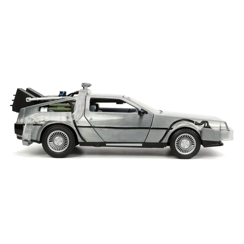 Back to the Future Hollywood Rides Diecast Model 1/24 Back to the Future 1 Vremeplov fotografija proizvoda