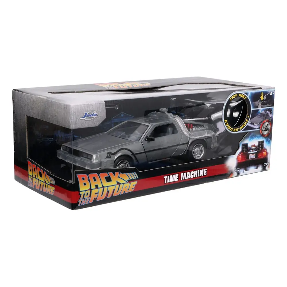 Back to the Future Hollywood Rides Diecast Model 1/24 Back to the Future 1 Vremeplov fotografija proizvoda