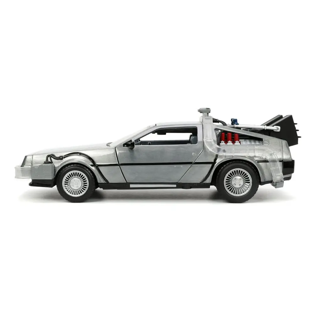 Back to the Future Hollywood Rides Diecast Model 1/24 Back to the Future 1 Vremeplov fotografija proizvoda